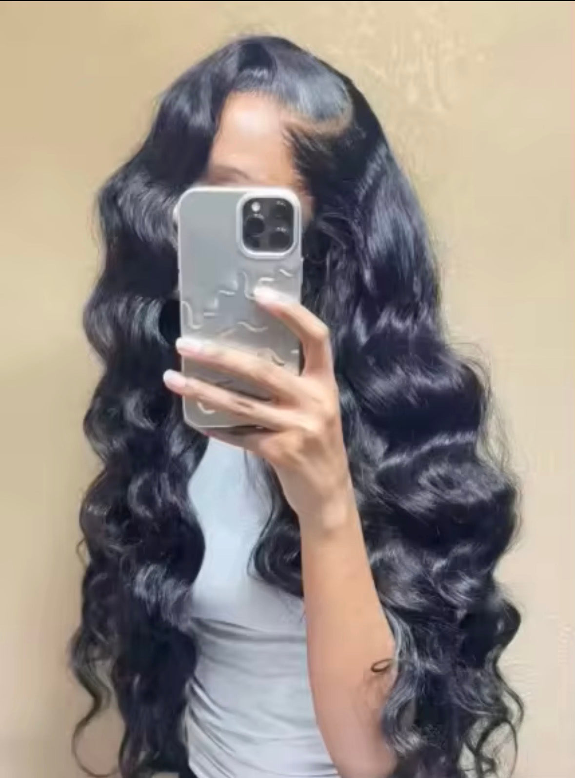 Parrucca Body Wave Front Lace 13x4 Full HD - 100% Capelli Umani Vergini