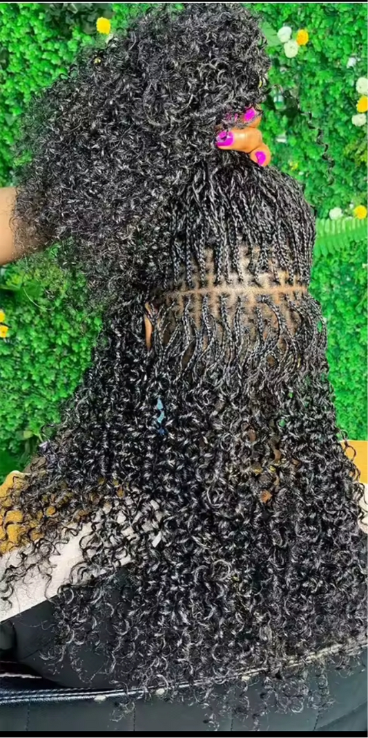 Extensions di capelli umani 4C Afro crespi sfusi da 18 pollici 50 g/pacco, Remy brasiliano sfuso per Locs, micro torsioni, capelli da intrecciare