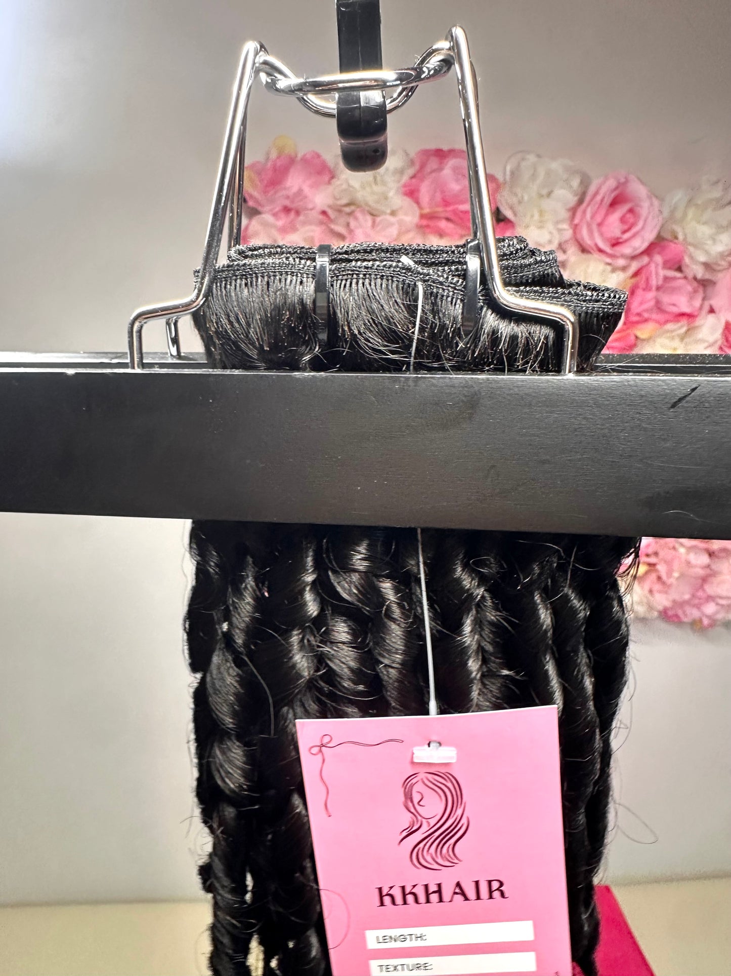 Pixie HAIR curly capelli 100% veri extensions cuciti 100 grammi di capelli taglia 30(76cm)