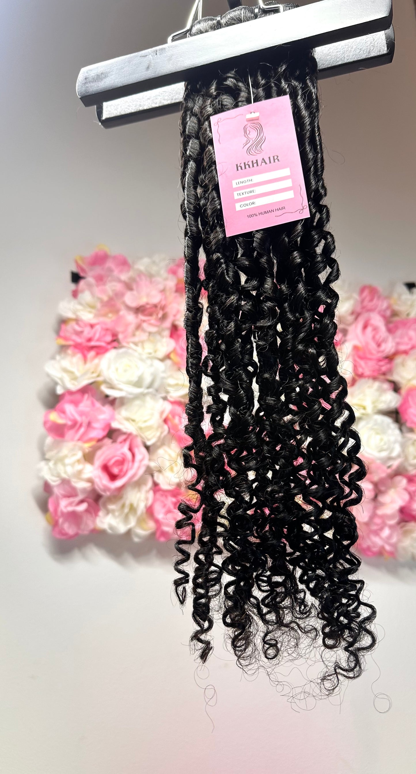 Pixie HAIR curly capelli 100% veri extensions cuciti 100 grammi di capelli taglia 30(76cm)