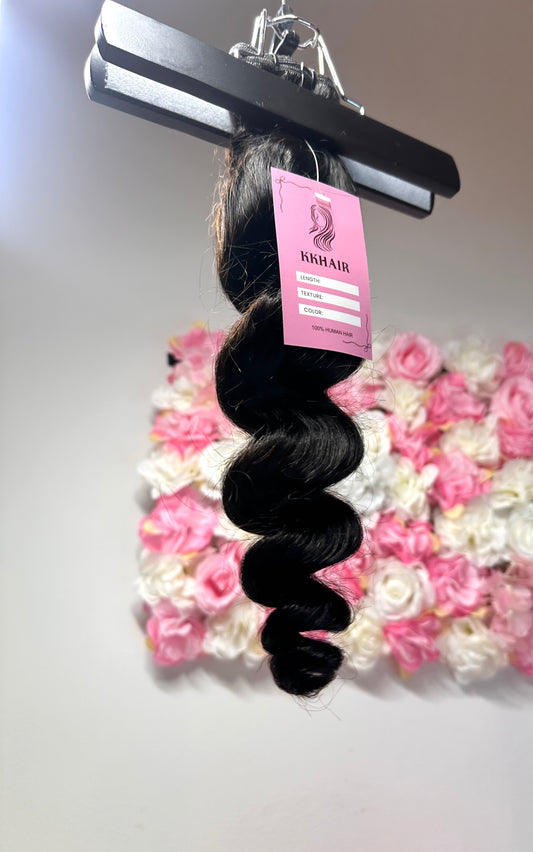 Loose Wave Extension Cucite Capelli Morbidi 100% Veri 100 grammi