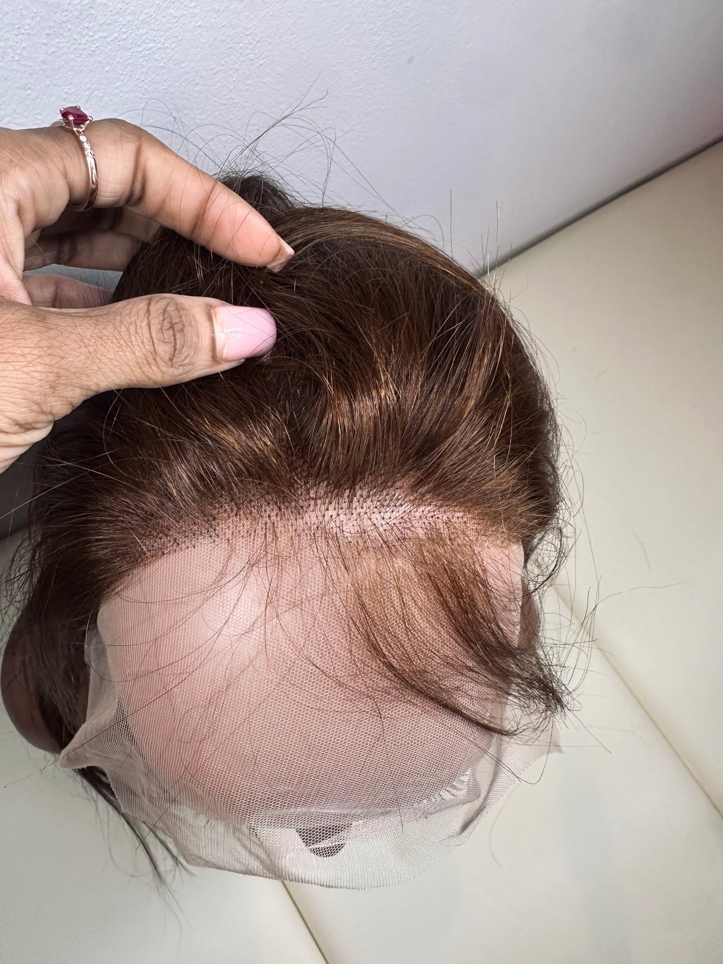 Parrucca Vietnamita Liscia Premium - 100% Capelli Umani Vergini, 20 Pollici, 200g, Lace HD 13x4