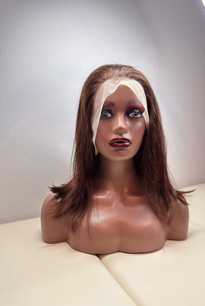 Straight bob hair (35cm)