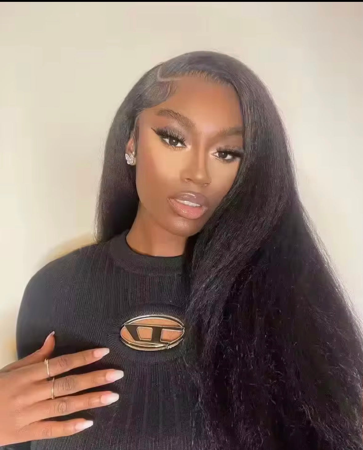 Parrucca Kinky Hair Effetto Naturale