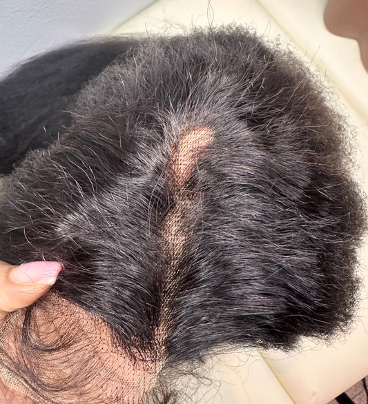 Parrucca Kinky Hair Effetto Naturale