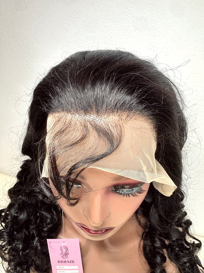 La parrucca "mix bouncy" in capelli 100% veri