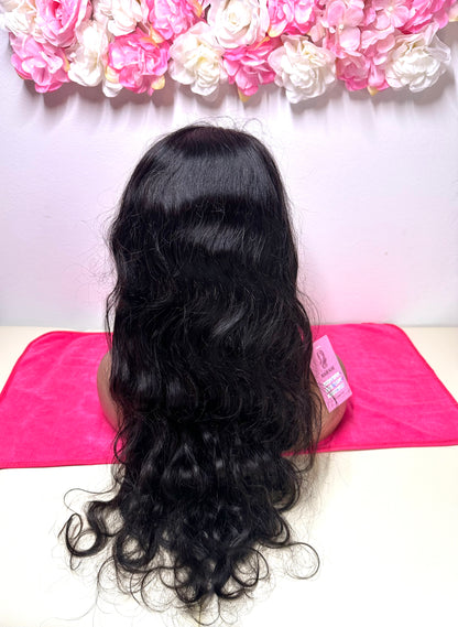 Parrucca Body Wave Front Lace 13x4 Full HD - 100% Capelli Umani Vergini