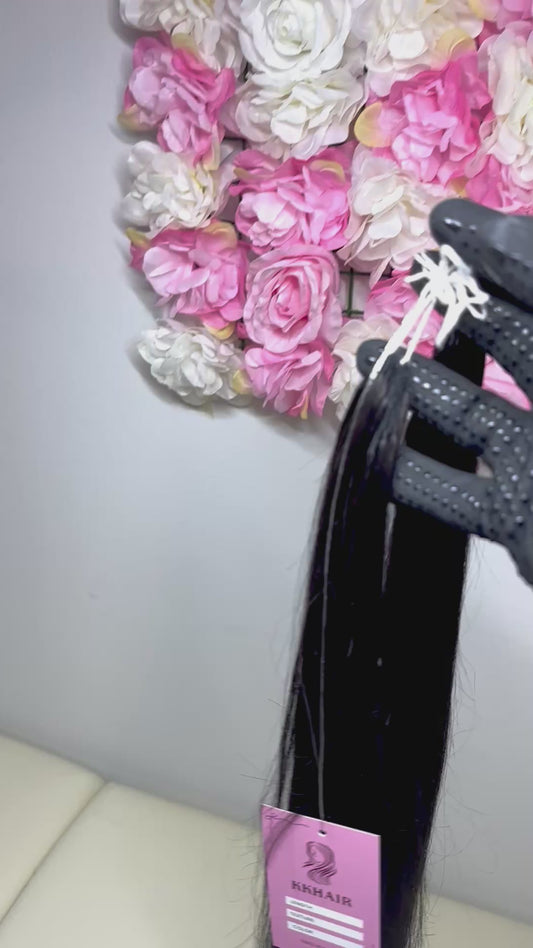 Extension Straight Remy Hair per Crochet Braids