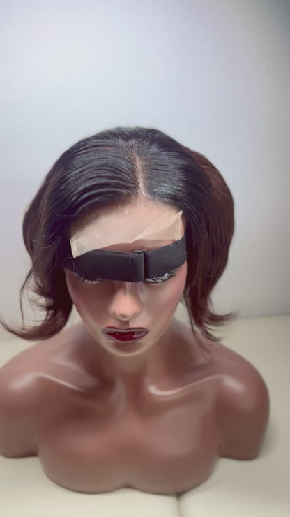 Parrucca Dritta corta Stile Business Woman