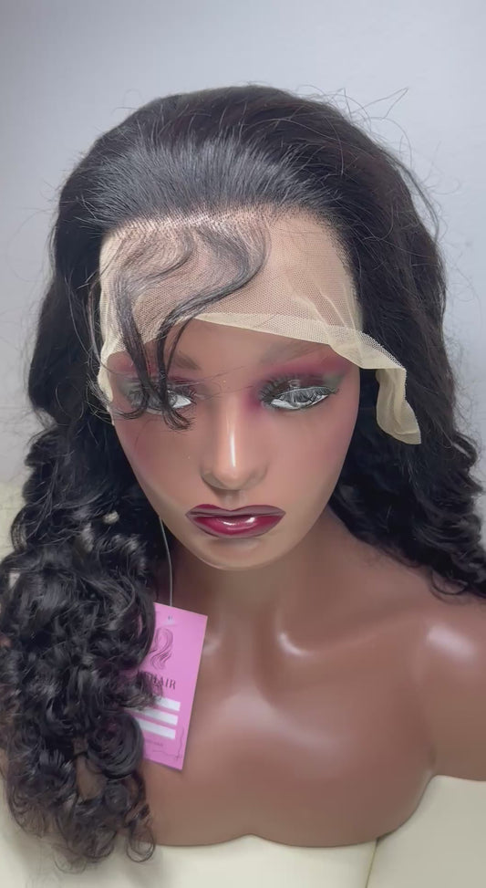 La parrucca "mix bouncy" in capelli 100% veri